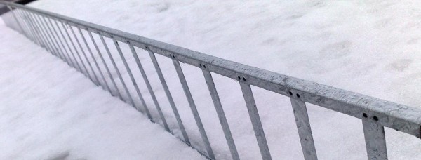 Schneefanggitter / 3m lang / verzinkt